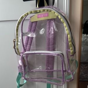 Stoney Clover Lane x Target - Transparent Backpack (Lavender)